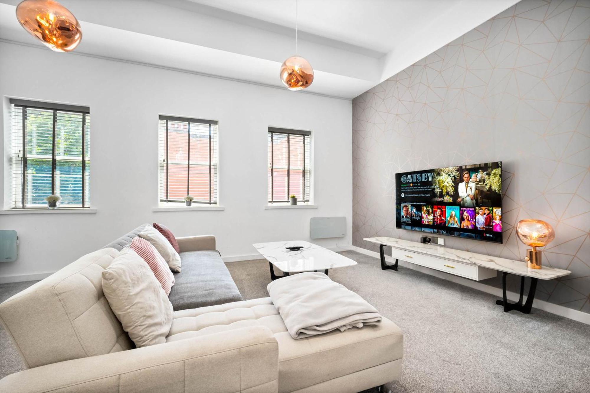 Luxury - Secure Parking - Gated Development - Near Jq & Centre - Rated - Flower - 12sh Apartamento Birmingam